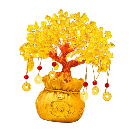 Money Tree Statue Aesthetic Table Art for Bookcase Birthday Gift Anniversary