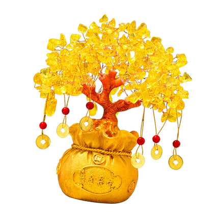 Money Tree Statue Aesthetic Table Art for Bookcase Birthday Gift Anniversary