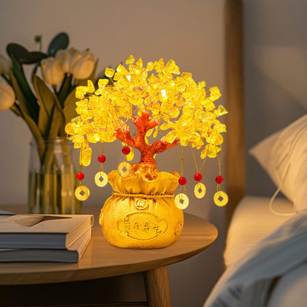 Money Tree Statue Aesthetic Table Art for Bookcase Birthday Gift Anniversary