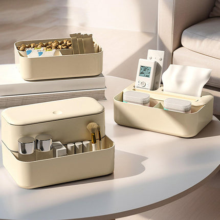 Makeup Organizer Holder Desktop Organizer Box for Dresser Undersink Bathroom A