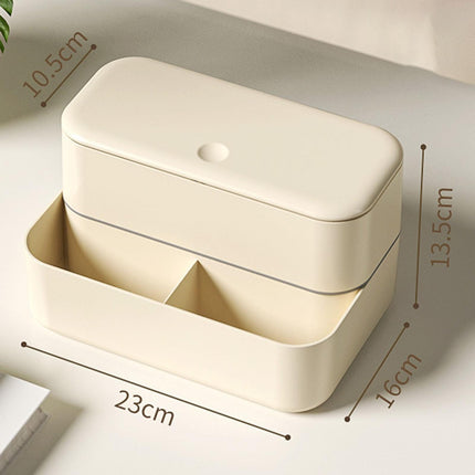 Makeup Organizer Holder Desktop Organizer Box for Dresser Undersink Bathroom A