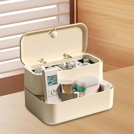 Makeup Organizer Holder Desktop Organizer Box for Dresser Undersink Bathroom A