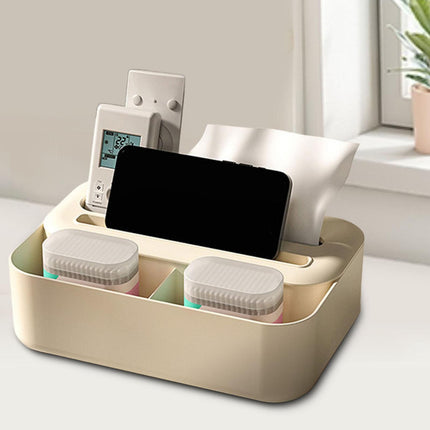 Makeup Organizer Holder Desktop Organizer Box for Dresser Undersink Bathroom B
