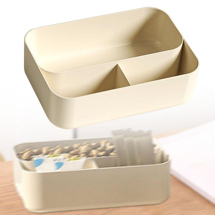 Makeup Organizer Holder Desktop Organizer Box for Dresser Undersink Bathroom C