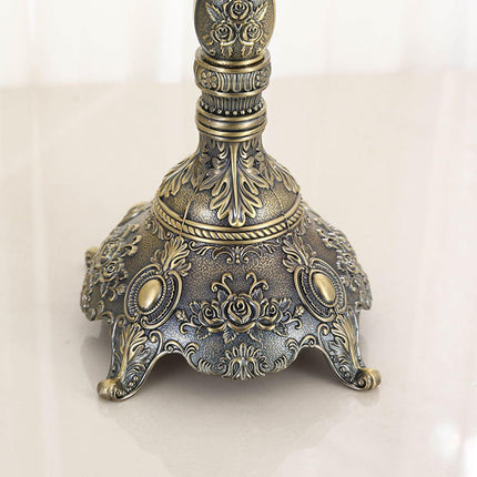 Metal Candlestick Gifts Pillar Candle Holder for Fireplace Banquet Christmas 1 Head