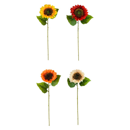 3Pcs Fake Sunflowers Bouquet for Baby Shower Spring Decor Wedding Decoration Yellow