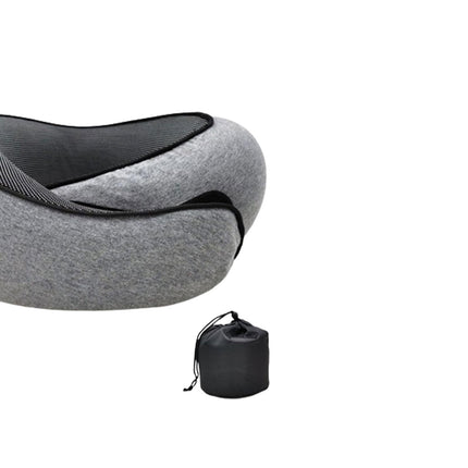 Airplane Travel Pillow Plane Accessories Headrest for Office Train Traveling Gray