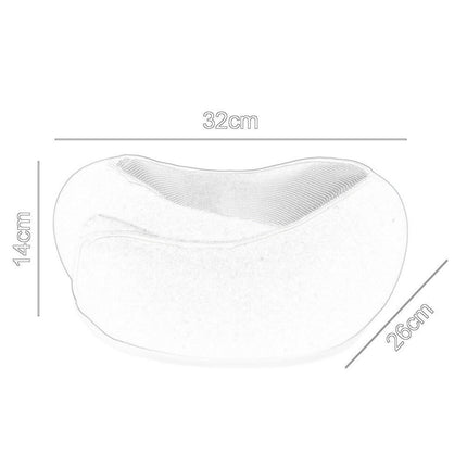 Airplane Travel Pillow Plane Accessories Headrest for Office Train Traveling Black