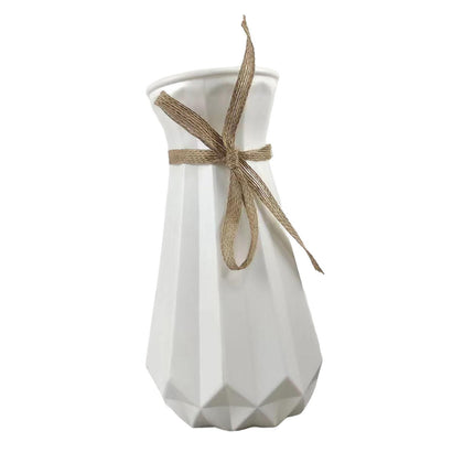Flower Vase Stylish Elegant Tabletop Ornament for Entrance Office TV Cabinet