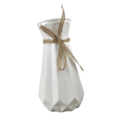 Flower Vase Stylish Elegant Tabletop Ornament for Entrance Office TV Cabinet