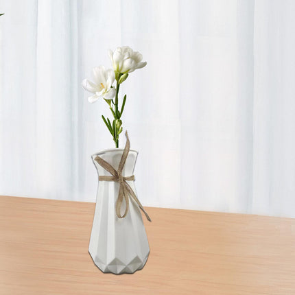 Flower Vase Stylish Elegant Tabletop Ornament for Entrance Office TV Cabinet
