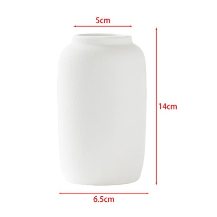 Ceramic Flower Vase Rustic Decorative Table Vase for Desk Coffee Table Party