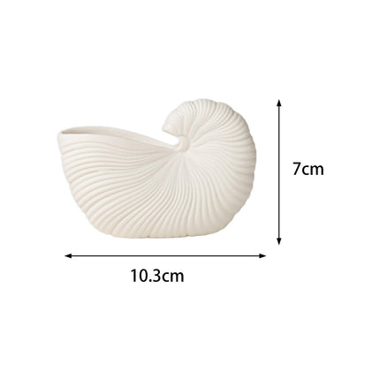 Ceramic Flower Vase Minimalist Plant Pot Holder for Entryway Desk Side Table S