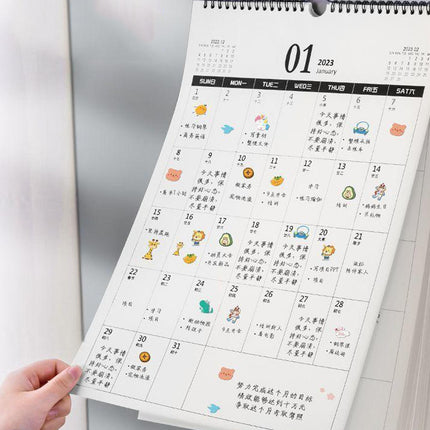 Wall Calendar Ornaments Hanging Office Calendar for Office New Year Business