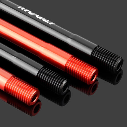Bike Fork Mount thru Axle Repair Parts for Riding Outdoor Road Mountain Bike Red 123mm