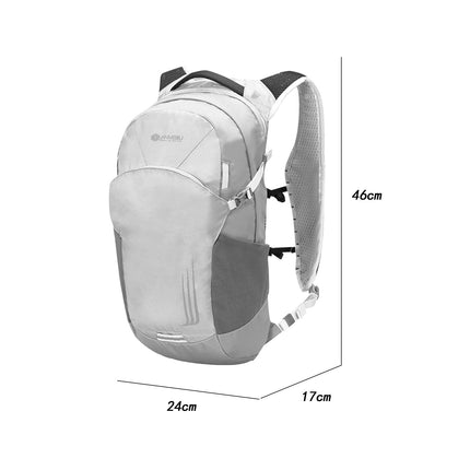 18L Hydration Backpack Rucksack Water Storage Bag for Camping Hiking Cycling Gray