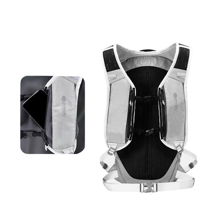 18L Hydration Backpack Rucksack Water Storage Bag for Camping Hiking Cycling Gray