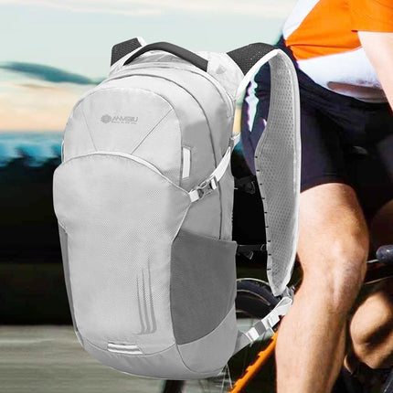18L Hydration Backpack Rucksack Water Storage Bag for Camping Hiking Cycling Gray
