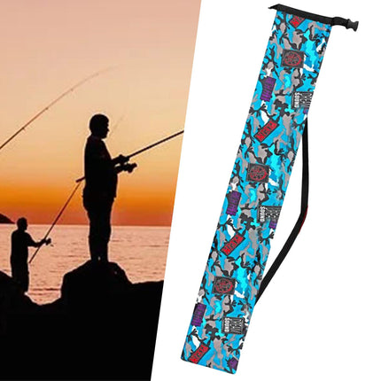 Fishing Tackle Tool Bag Fishing Umbrella Bag for Camping Travel Fishing Nets Length 1.4m NoPocket