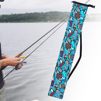Fishing Tackle Tool Bag Fishing Umbrella Bag for Camping Travel Fishing Nets Length 1.4m NoPocket