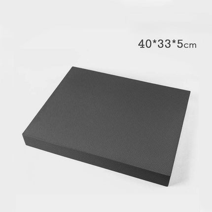 Balance Pad Anti Tear Yoga Pad Balance Cushion for Meditation Indoor Workout black