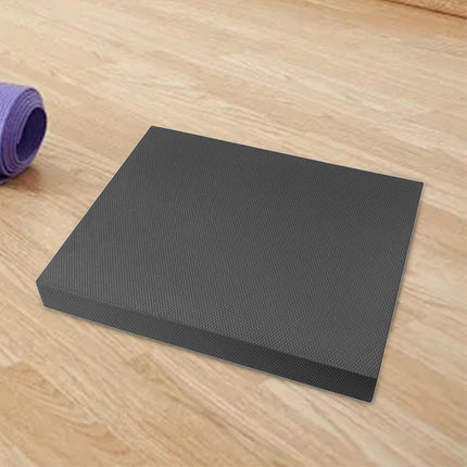 Balance Pad Anti Tear Yoga Pad Balance Cushion for Meditation Indoor Workout black