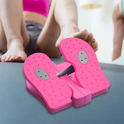 Mimi Foot Stepper Machine Household Stair Stepper for Home Bedroom Gym Floor rose red