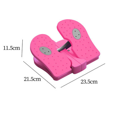 Mimi Foot Stepper Machine Household Stair Stepper for Home Bedroom Gym Floor rose red