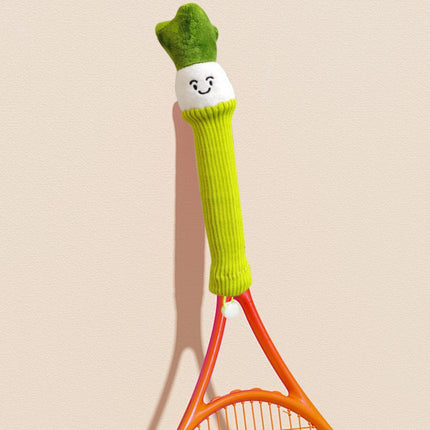 Badminton Racket Handle Cover Absorbent Handcraft Gift Racket Grip Protector Style B