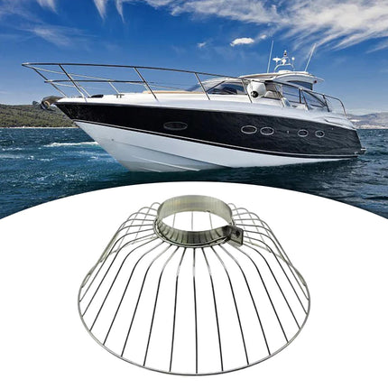 Outboard Machine Propeller Protective Cover Anti Winding Propeller Motor Net 32cm