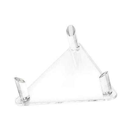 Acrylic Ball Stand Rack Decoration Football Stand for Sports Ball Rugby Ball Clear