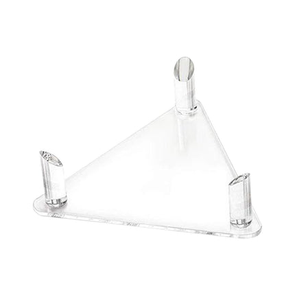 Acrylic Ball Stand Rack Decoration Football Stand for Sports Ball Rugby Ball Clear
