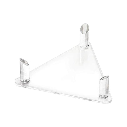 Acrylic Ball Stand Rack Decoration Football Stand for Sports Ball Rugby Ball Clear