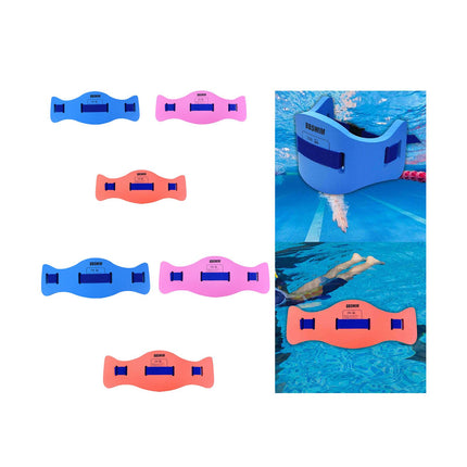 Swimming Belt Beginners Buoyancy Board Lightweight Swim Training Belt Device M Size Blue