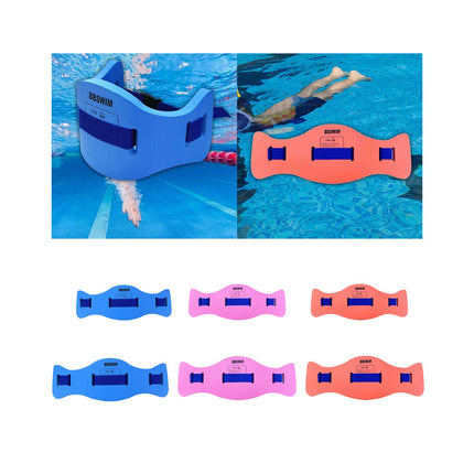 Swimming Belt Beginners Buoyancy Board Lightweight Swim Training Belt Device M Size Blue