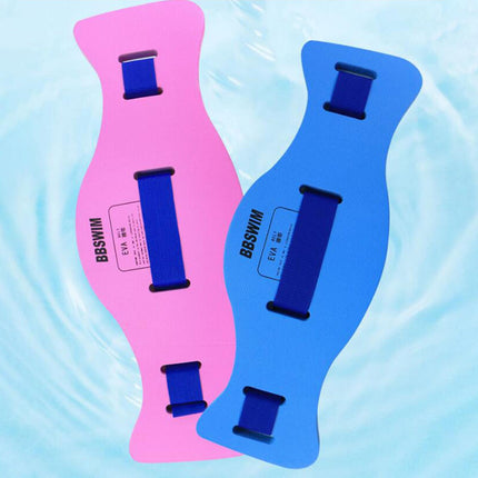 Swimming Belt Beginners Buoyancy Board Lightweight Swim Training Belt Device M Size Blue