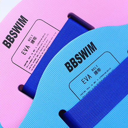 Swimming Belt Beginners Buoyancy Board Lightweight Swim Training Belt Device M Size Blue