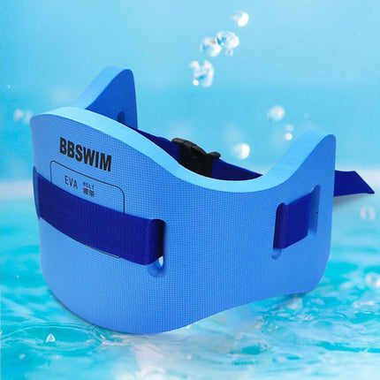 Swimming Belt Beginners Buoyancy Board Lightweight Swim Training Belt Device M Size Blue