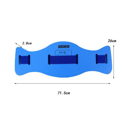 Swimming Belt Beginners Buoyancy Board Lightweight Swim Training Belt Device L Blue