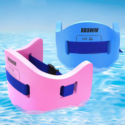 Swimming Belt Beginners Buoyancy Board Lightweight Swim Training Belt Device L Size Pink