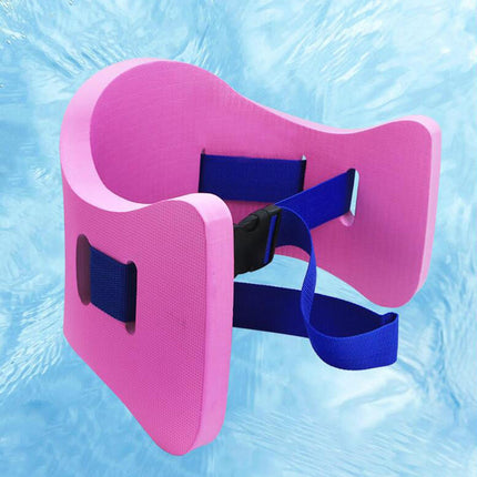 Swimming Belt Beginners Buoyancy Board Lightweight Swim Training Belt Device L Size Pink