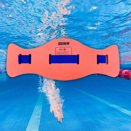 Swimming Belt Beginners Buoyancy Board Lightweight Swim Training Belt Device L Size Orange