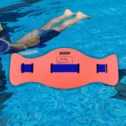 Swimming Belt Beginners Buoyancy Board Lightweight Swim Training Belt Device L Size Orange