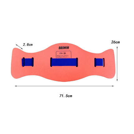 Swimming Belt Beginners Buoyancy Board Lightweight Swim Training Belt Device L Size Orange