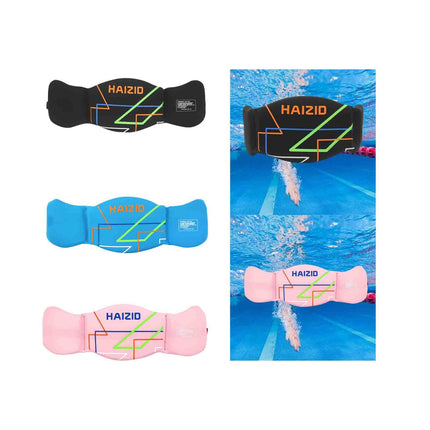 Swim Belt Swim Trainer Training Tool Adults Pool Swim Belt Swim Floating Belt Black