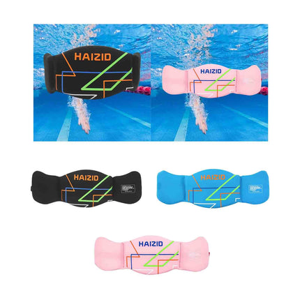 Swim Belt Swim Trainer Training Tool Adults Pool Swim Belt Swim Floating Belt Black