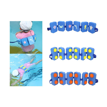 Swim Belt Swim Trainer Adjustable Buoyancy Belt for Summer Training Exercise 12cmx8cmx3cm