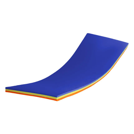 Water Float Mat 3 Layer Water Blanket Floats Mattress for Boating Lake River Yellow Blue Orange
