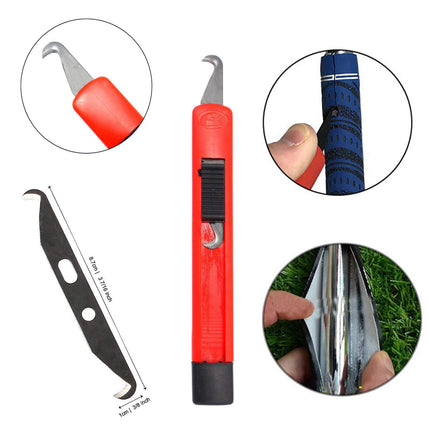 Club Grip Repair Tool DIY Assembly Accessory Golf Club Grip Replacement Tool Hook Blade