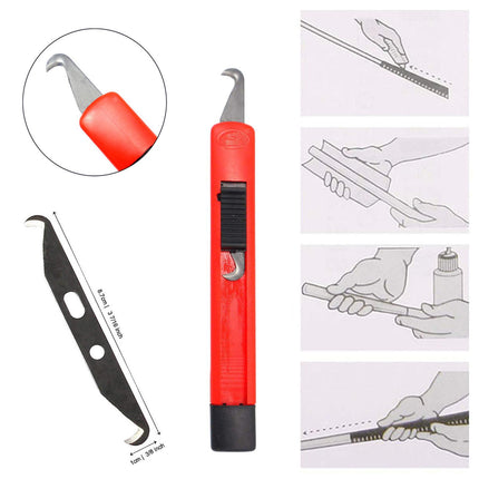 Club Grip Repair Tool DIY Assembly Accessory Golf Club Grip Replacement Tool Hook Blade